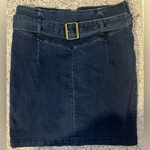 Free People Denim Pencil Skirt - Size 8